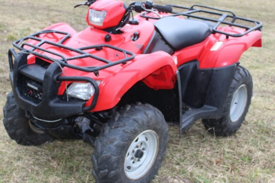 Quad Bike Red